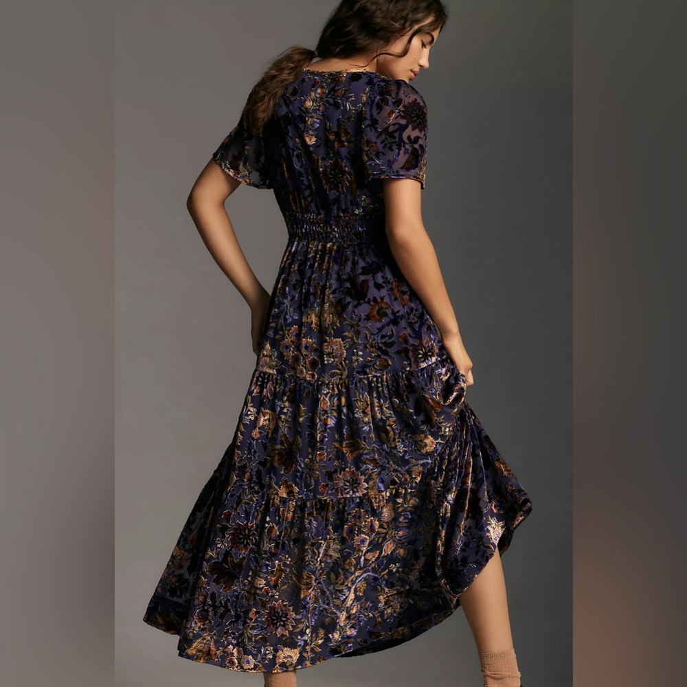 Rare Anthropologie 2023 Somerset Maxi Velvet Edition NWT